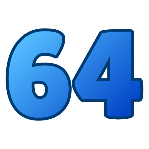 64 icono gratis