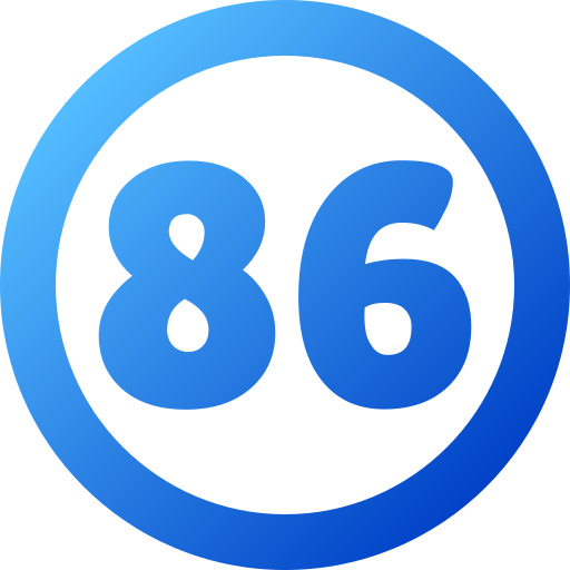 86 icono gratis