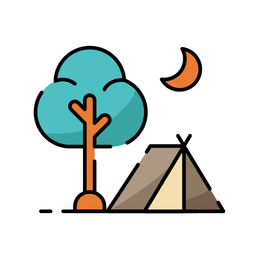 camping Icône gratuit