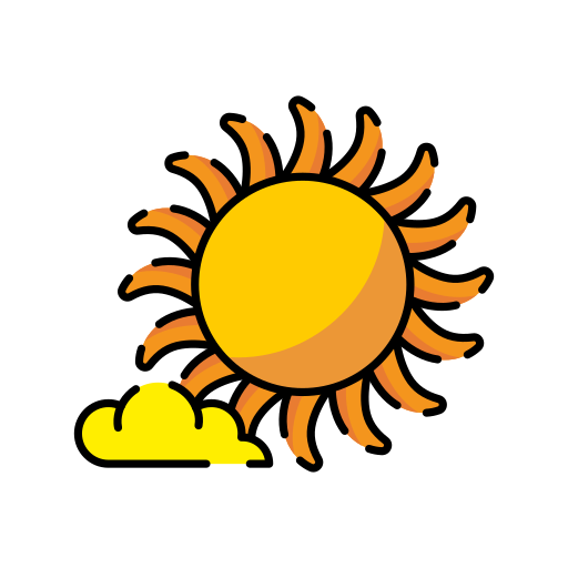 Sun free icon
