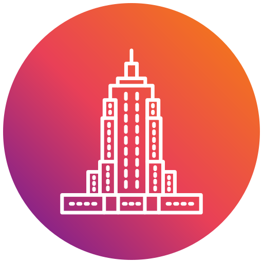 edificio empire state icono gratis