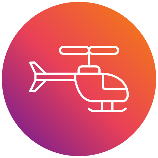 helicóptero icono gratis
