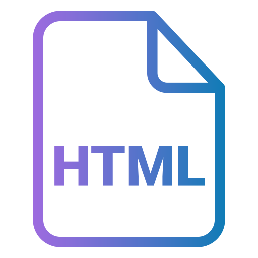 html icono gratis