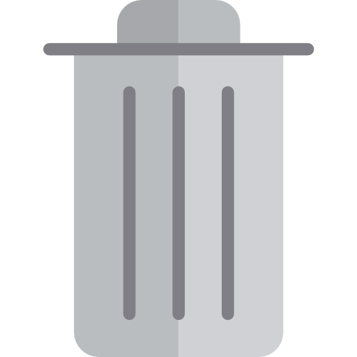 Trash free icon Trash free icon