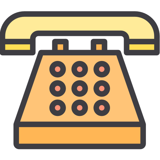 Telephone itim2101 Lineal Color icon