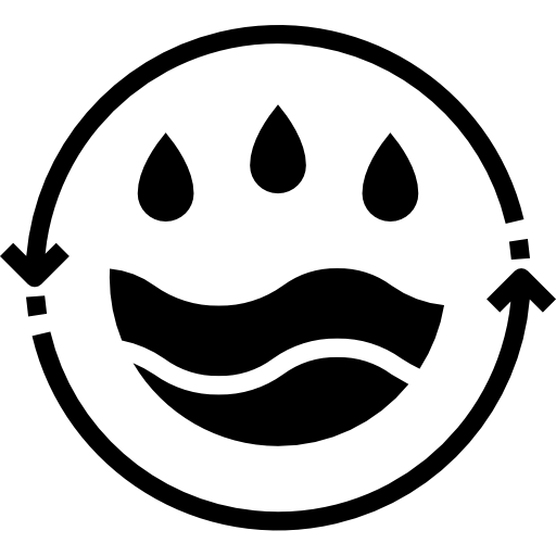 ciclo da água grátis ícone