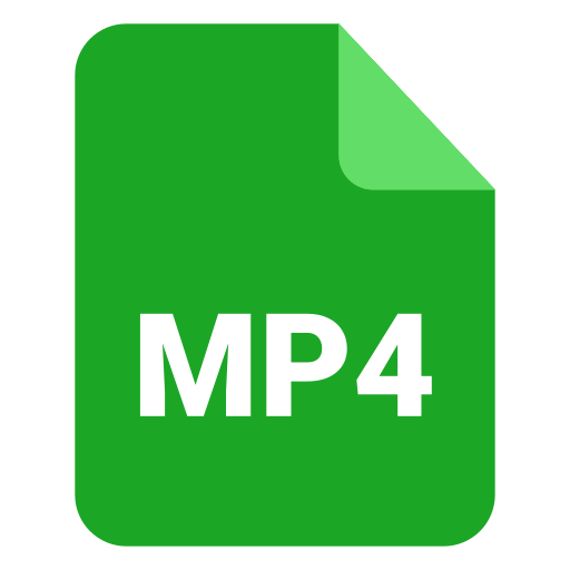 mp4 icono gratis