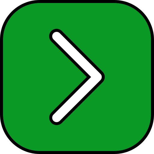 flecha correcta icono gratis