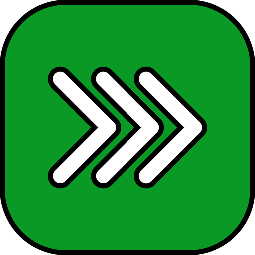 flecha correcta icono gratis