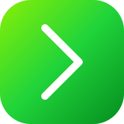 flecha correcta icono gratis