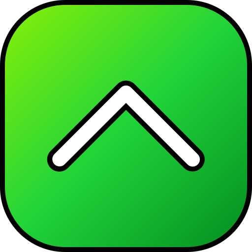 flecha arriba icono gratis