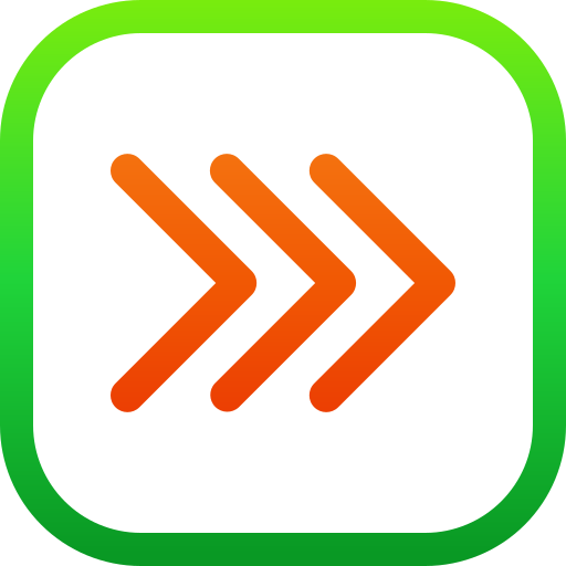 flecha correcta icono gratis
