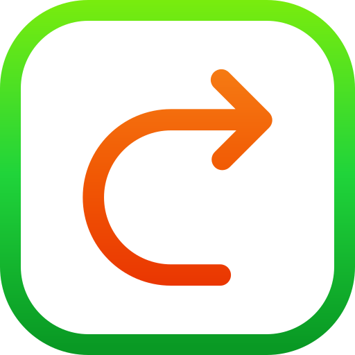 우회전 무료 아이콘