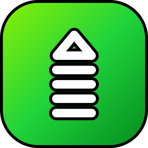 flecha arriba icono gratis