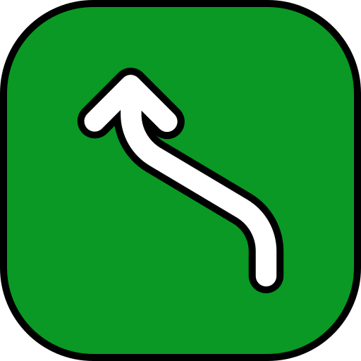 biegen sie links ab kostenlos Icon biegen sie links ab kostenlos Icon