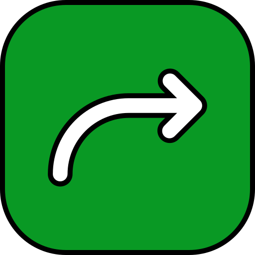 Turn right free icon Turn right free icon