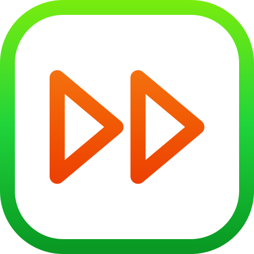 avance rápido icono gratis