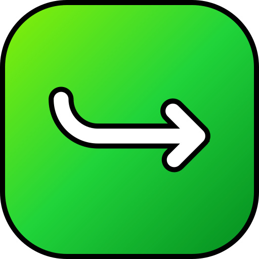 gire a la derecha icono gratis