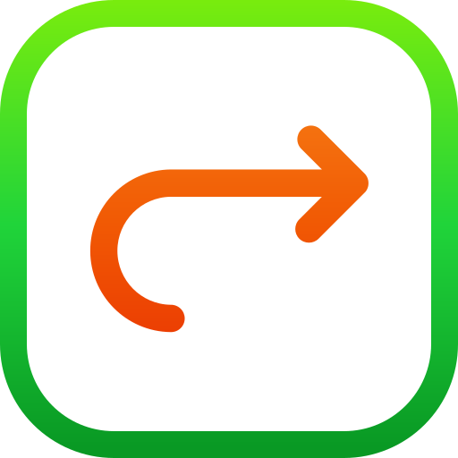 gire a la derecha icono gratis