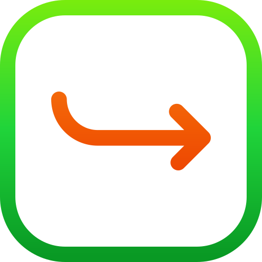 gire a la derecha icono gratis