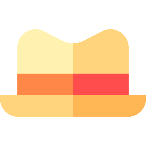 sombrero de fieltro icono gratis