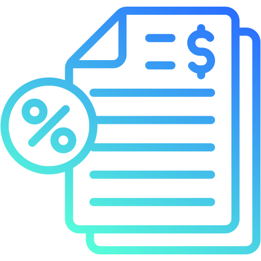 Tax - Free business and finance icons