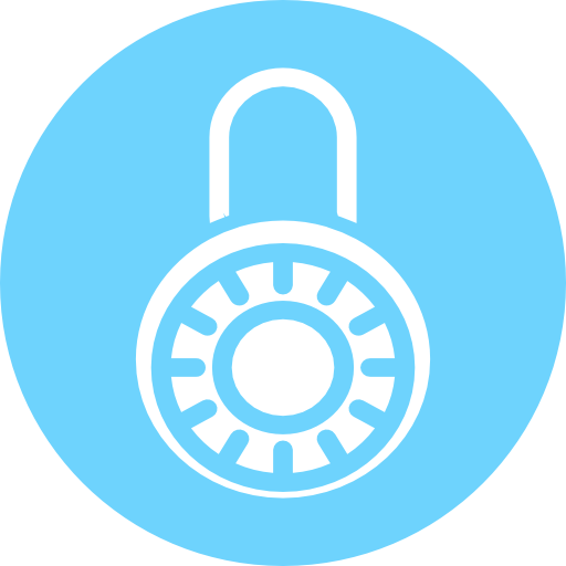 Padlock Berkahicon Circular Icon