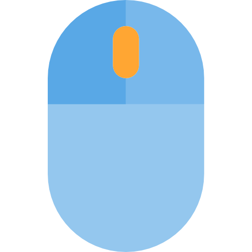 Mouse srip Flat icon