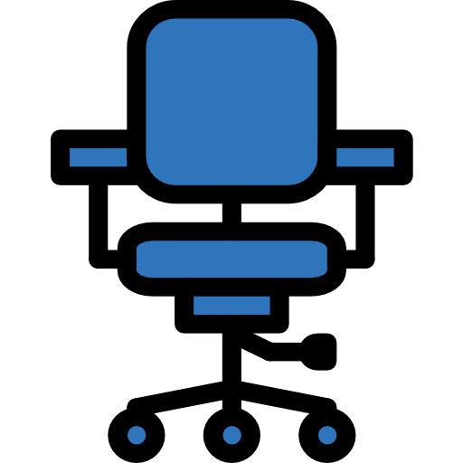 Desk chair - free icon