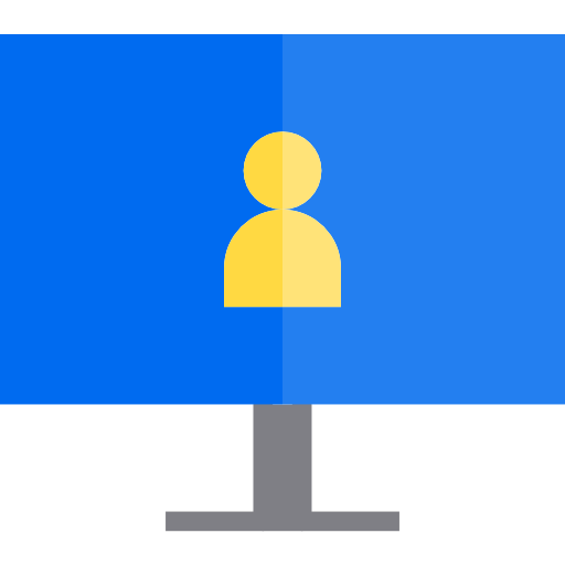 pantalla icono gratis