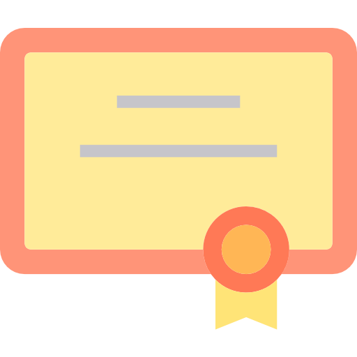 certificado grátis ícone certificado grátis ícone
