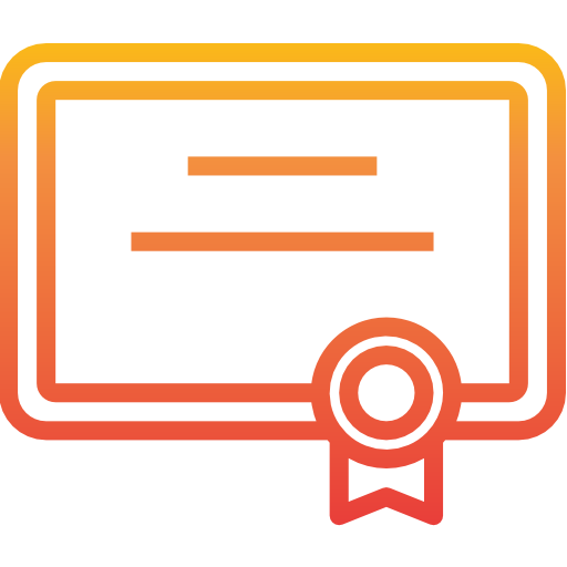 certificat Icône gratuit