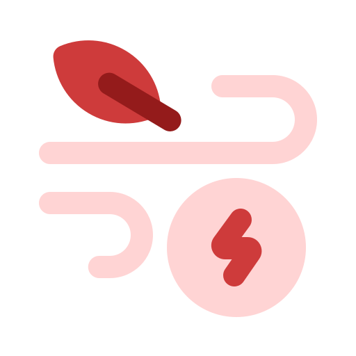 Wind power free icon