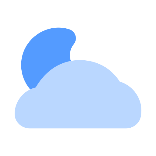 Пасмурная ночь бесплатно иконка