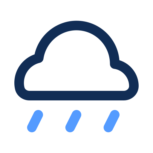 lluvia pesada icono gratis