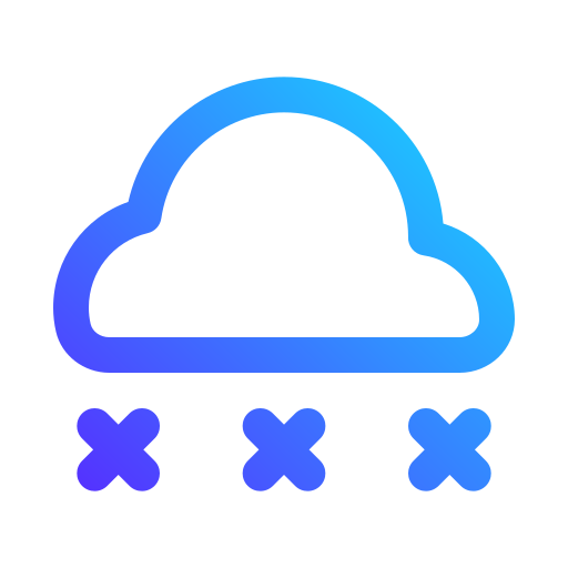 Snow fall free icon