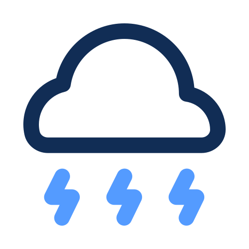 Thunderstorm free icon