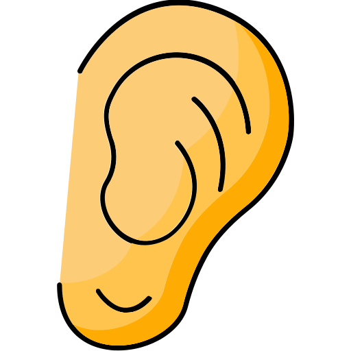 oreille Icône gratuit oreille Icône gratuit