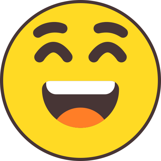 웃다 무료 아이콘