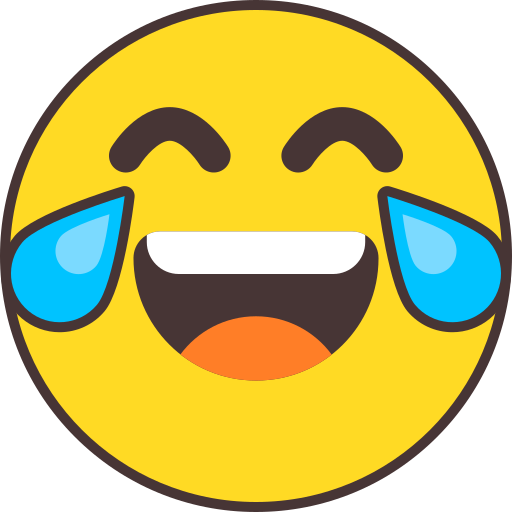 웃다 무료 아이콘