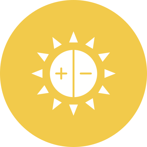 Brightness free icon