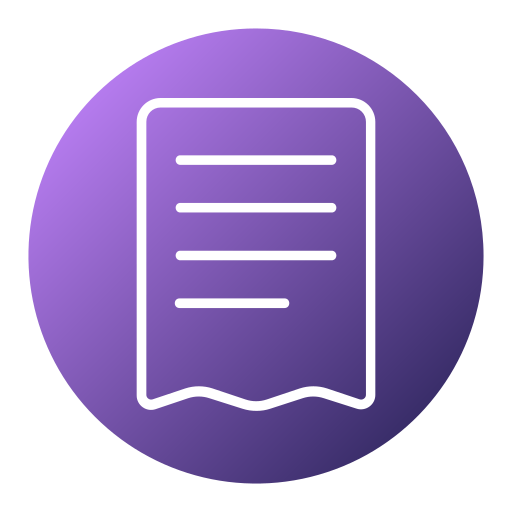 factura icono gratis