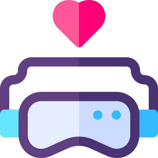 gafas de realidad virtual icono gratis