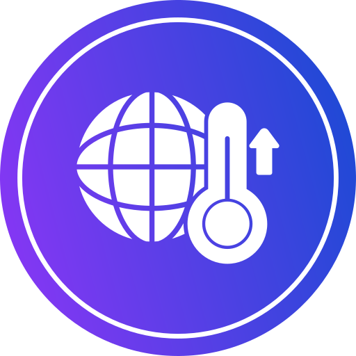 calentamiento global icono gratis