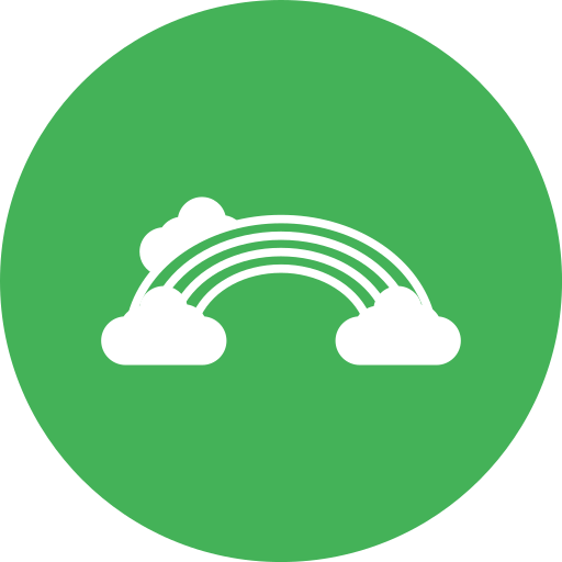 Радуга бесплатно иконка