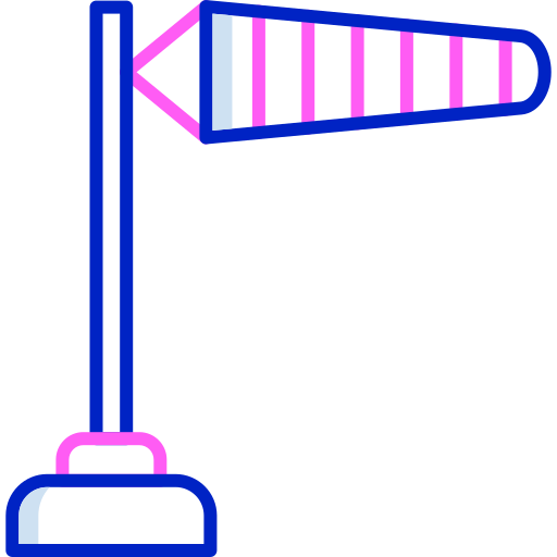 Wind direction free icon