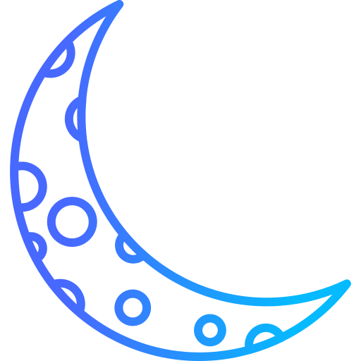 luz de la luna icono gratis