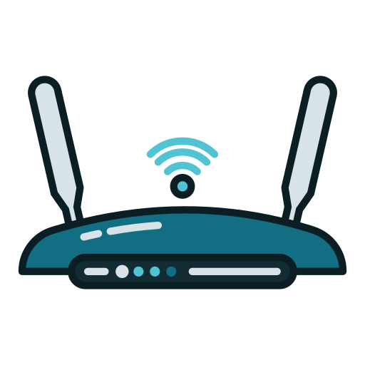 router inalámbrico icono gratis