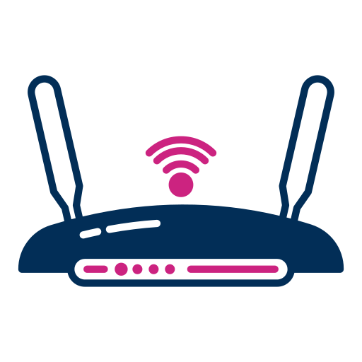 router inalámbrico icono gratis