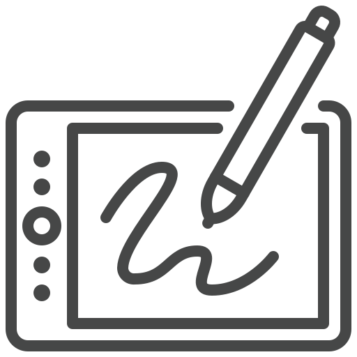 Draw free icon